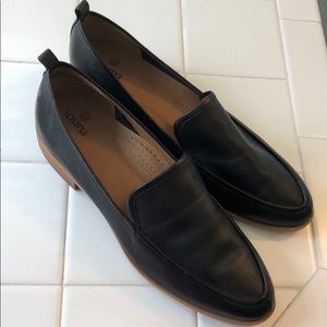 Susina Kellen super soft black leather loafer